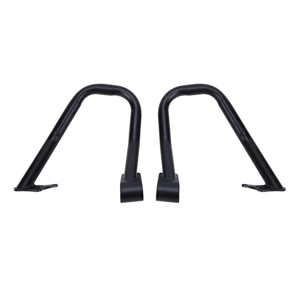 Asco Motors Gloss Black Engine Guard Protector Highway Crash Bars Compatible with 2015-2021 Indian Scout Scout Sixty Scout Bobber