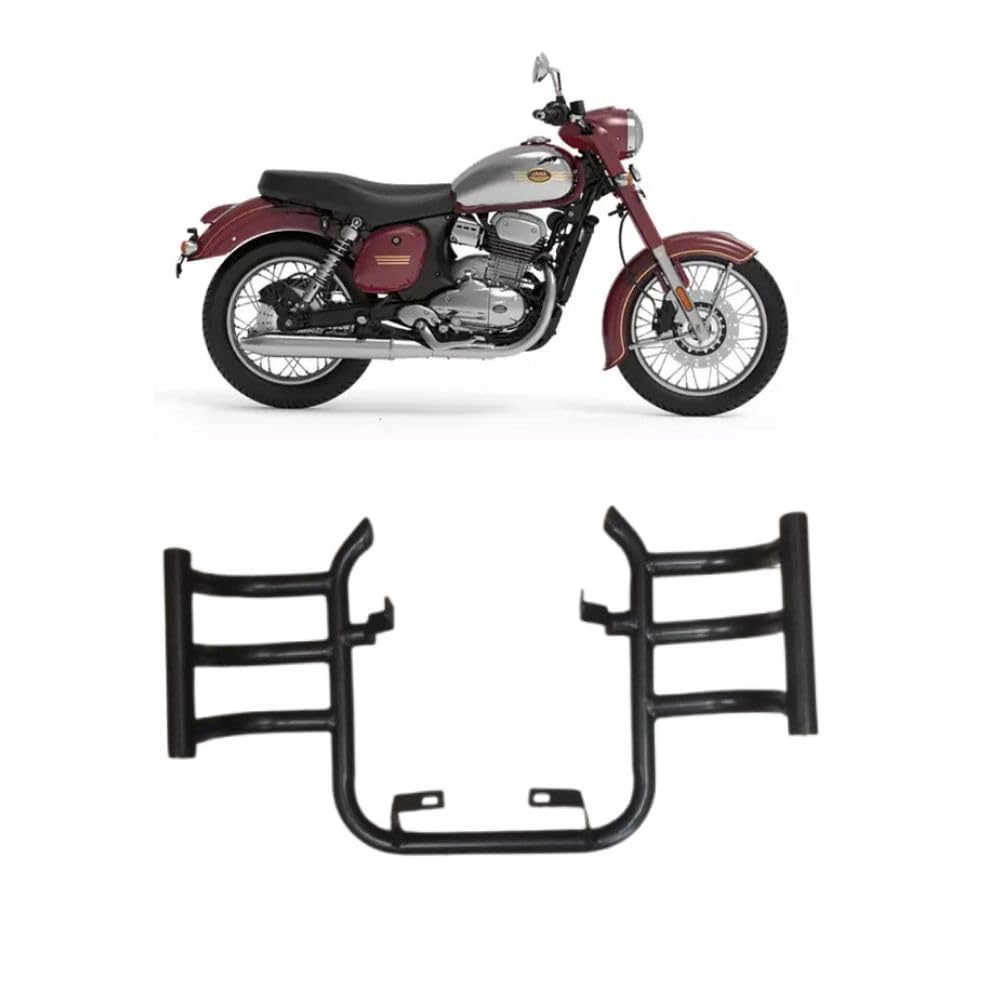 Asco Motors Guard Compatible with Jawa 42 FJ Motorcycle | 3 Rod Airfly Crash Guard | Compatible for Jawa 42 FJ, Jawa 42 2.1 and Jawa Classic Bikes for Model 2024 & Above