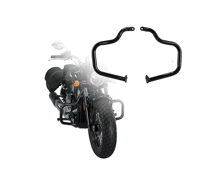 Asco Motors Indian Motorcycle Rear Highway Crash Bar for Indian Scout Bobber Classic Engine Guard Crash Bar Kit Compatible with Indian Scout,Scout+Sixty,Scout+Bobber 2025 Replac 2890252-266 Black