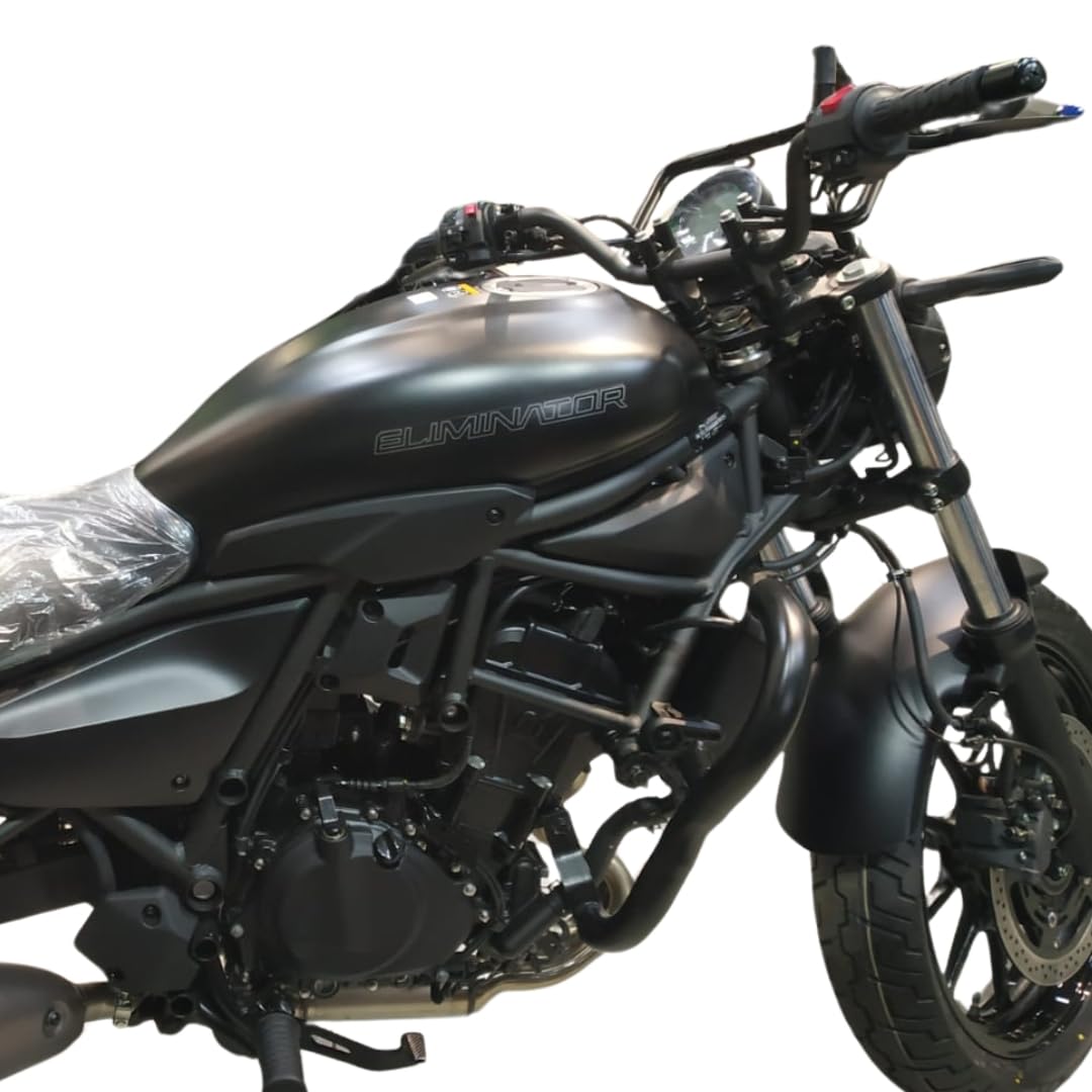 Asco Crush Guard – Stainless Steel Motorcycle Crash Guard Compatible with Kawasaki Eliminator