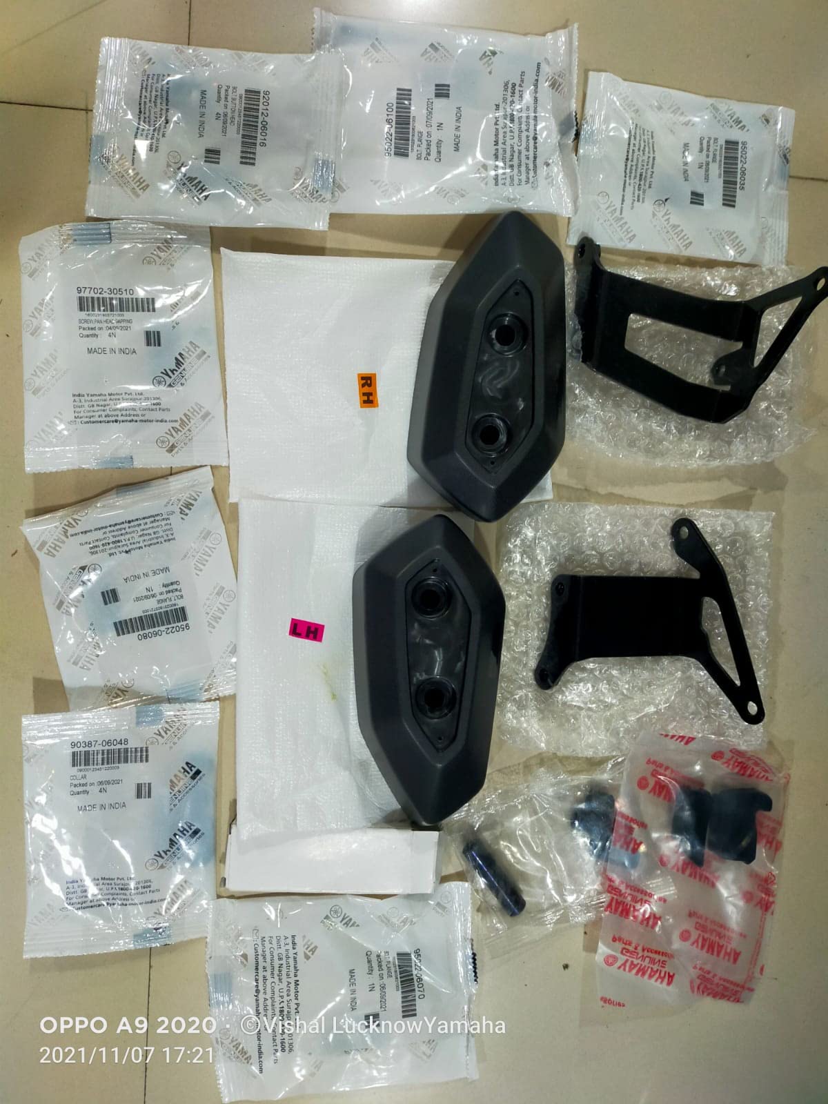 Yamaha Genuine Frame Slider Kit for Yamaha R15 V4/ R15M