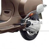 Scooter Crash Guard for Vespa Models, Chrome Plated Steel, Universal Fit for All Models