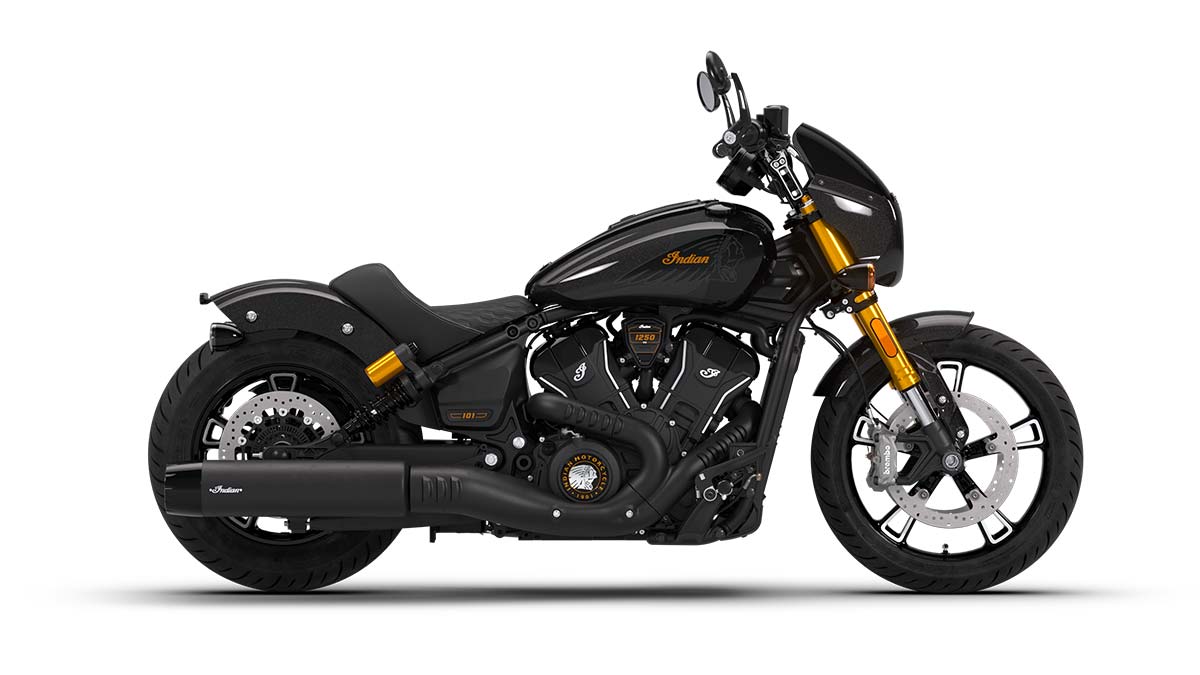 Indian 101 Scout Black Crystal