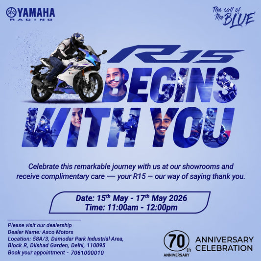 Thanks Giving R15 Family by ASCO Yamaha