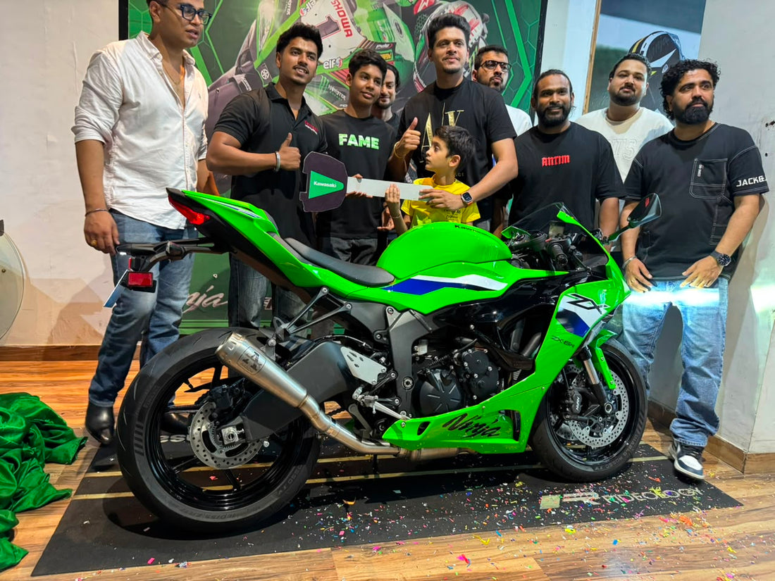Let's the Good Times Roll at ASCO Kawasaki #kawasaki #zx6R