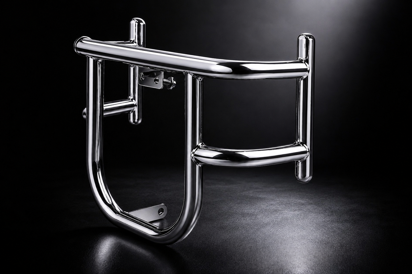 Airfly 1.5 Inch Heavy Duty Stainless Steel Leg Guard for Royal Enfield Classic 350/500 BS3 BS4, Electra, Standard & Thunderbird 350/500 | Crash Guard Engine Protection | Rust Resistant Mirror Finish