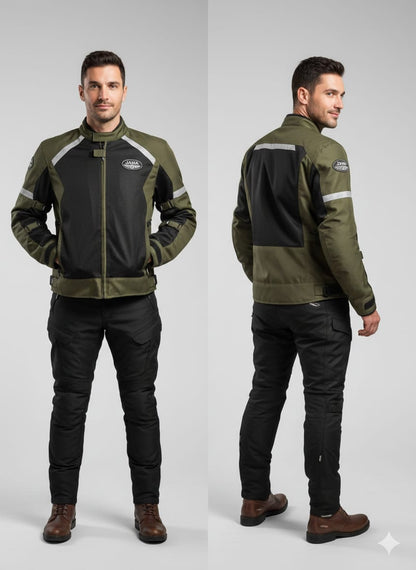 Jawa Riding Jacket for Men – Protective Motorcycle Jacket with Safety Guards