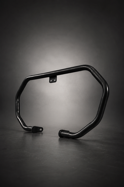 Octagone Leg Guard & Engine Guard for Royal Enfield Classic 350 (2022-2026) – Heavy Duty 1.25 Inch Crash Guard, Matte Black Finish | Compatible with Heritage Premium, Heritage Classic, Signals, Dark, Classic Chrome & Redditch