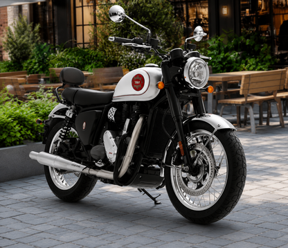 Premium Heavy-Duty Engine Guard for BSA Gold Star 650 (Matte Black)