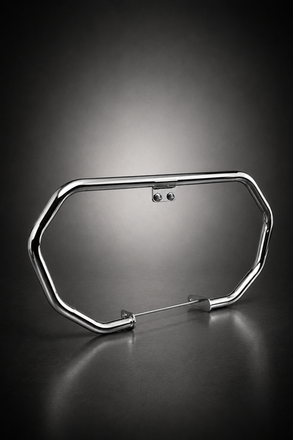 Octagone Leg Guard & Engine Guard for Royal Enfield Classic 350 (2022-2026) – Heavy Duty 1.25 Inch Crash Guard, Chrome Finish | Compatible with Heritage Premium, Heritage Classic, Signals, Dark, Classic Chrome & Redditch