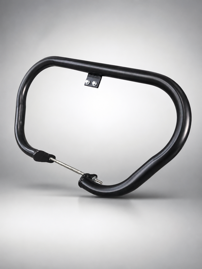 Royal Enfield Bullet 350 Butterfly Leg Guard & Engine Guard (2022-2026) | Compatible with Standard 350, Military 350, Black Gold 350 & Battalion Black 350 | Heavy Duty 1.25 Inch Pipe | Mirror Shining Finish | Premium Crash Protection