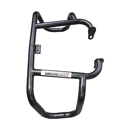 Asco Motors Leg Guard Compatible and for Royal Classic, Standard Enfield (2022-2025) & Meteor (2021-2025) Stainless Steel Black 2-Bend Airfly Black Leg Guard for Your RE Meteor and Royal Classic.
