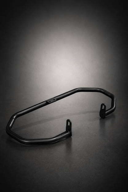 Octagone Leg Guard & Engine Guard for Royal Enfield Classic 350 (2022-2026) – Heavy Duty 1.25 Inch Crash Guard, Matte Black Finish | Compatible with Heritage Premium, Heritage Classic, Signals, Dark, Classic Chrome & Redditch