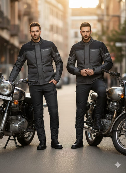 Royal Enfield Riding Jacket for Men – Lightweight Protective Motorcycle Jacket