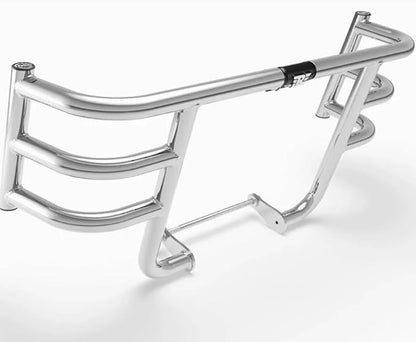 Airfly (1.25 INCH) Engine Guard/leg guard For Royal Enfield Battalion Black, Meteor 350, Classic 350, Reborn 350 (Stainless Steel)