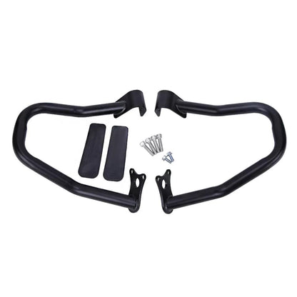 Asco Motors Gloss Black Engine Guard Protector Highway Crash Bars Compatible with 2015-2021 Indian Scout Scout Sixty Scout Bobber