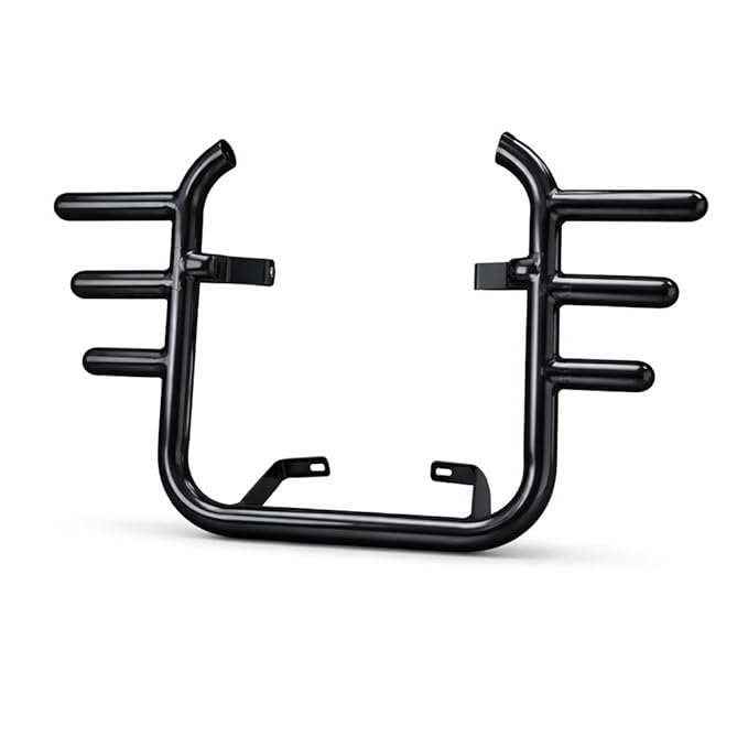 Matte Black 3-Rod Engine & Leg Guard – Compatible with Jawa (2025-26) Models (42, 42FJ, Perak, Bobber, Classic 350)