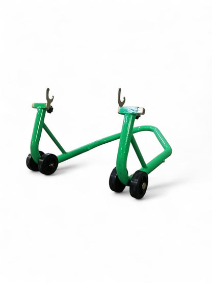 Heavy Duty Motorcycle Paddock Stand | Premium Green Finish | Strong & Durable Bike Support Stand