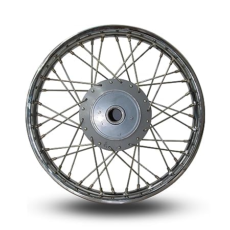 Wheel for Royal Enfield Classic 350/500 Thunderbird 350/500 Front 19 Inches (Chrome)