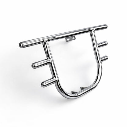 Royal Enfield Electra / Standard / Thunderbird / Classic BS3 BS4 3 Rod Straight Leg Guard | Heavy Duty Stainless Steel Crash Guard | Rust Resistant Mirror Finish | Engine & Rider Protection