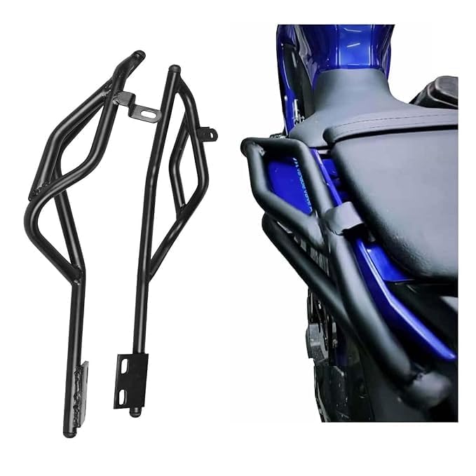 R15 V3 V4 Tail Guard | Heavy Duty Rear Guard | Tail Protector for R15 BS6 | Strong Metal Build | Bike Protection Accessories