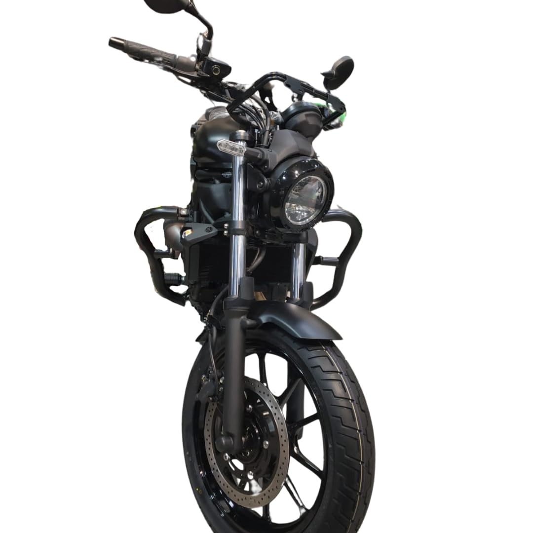 Asco Crush Guard – Stainless Steel Motorcycle Crash Guard Compatible with Kawasaki Eliminator