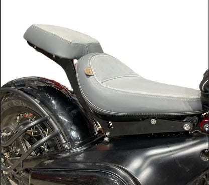 Premium Top Carrier with Saddle Stay for Compatible for (2024-26) Jawa Perak & Jawa 42 Bobber | Heavy-Duty CRC Steel | High Load Capacity | Matte Black Finish