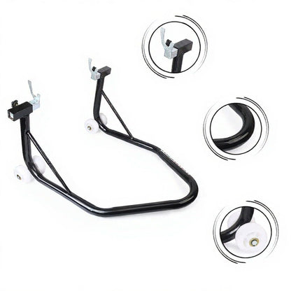 ASCO Motors Premium Rear Paddock Stand for Kawasaki, Yamaha R15, KTM – Green