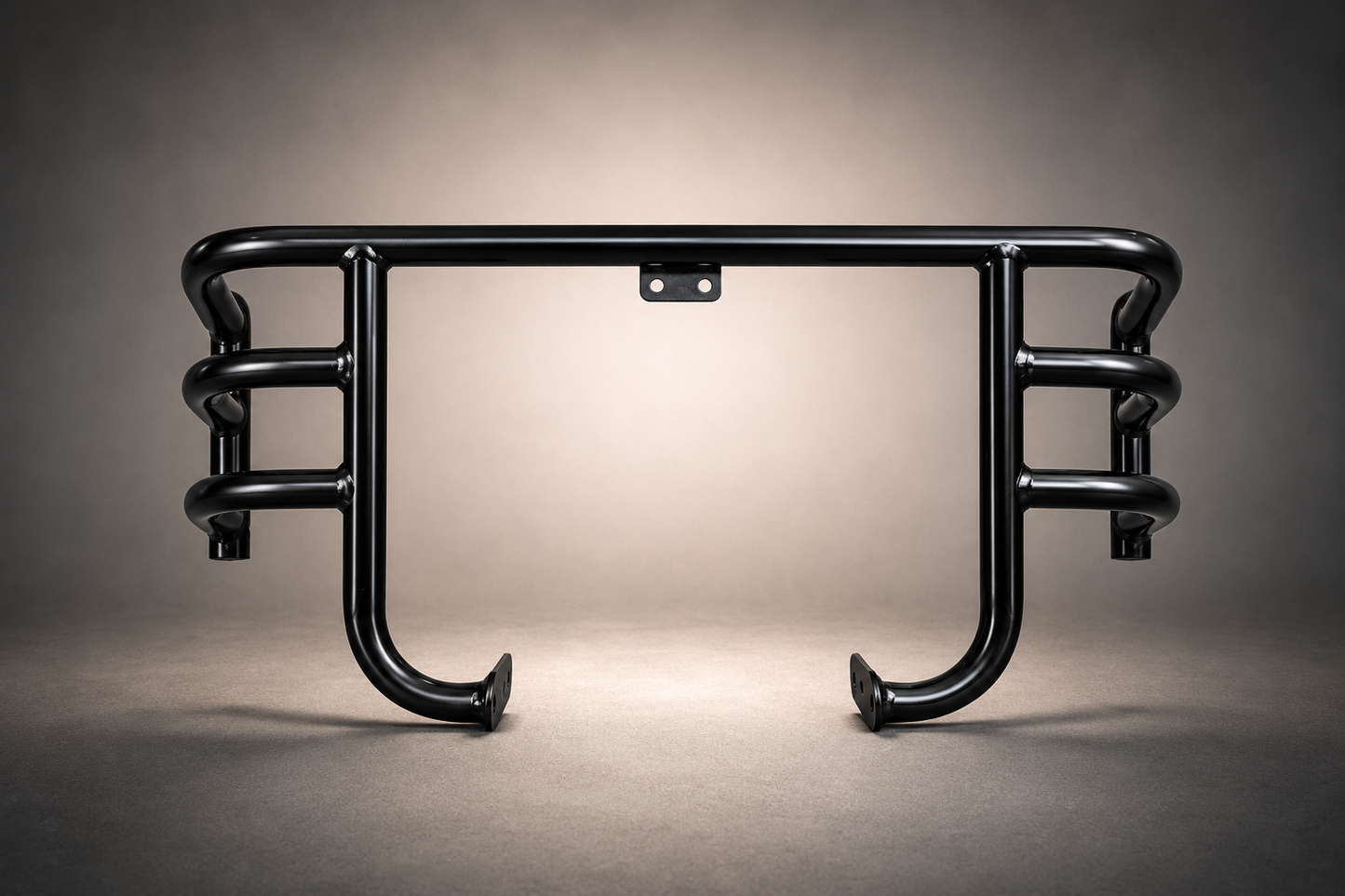 Airfly 3 Bend Engine Guard & Leg Guard for Royal Enfield Meteor 350 | Heavy Duty CRC Steel Crash Guard | Matte Black Powder Coated Finish