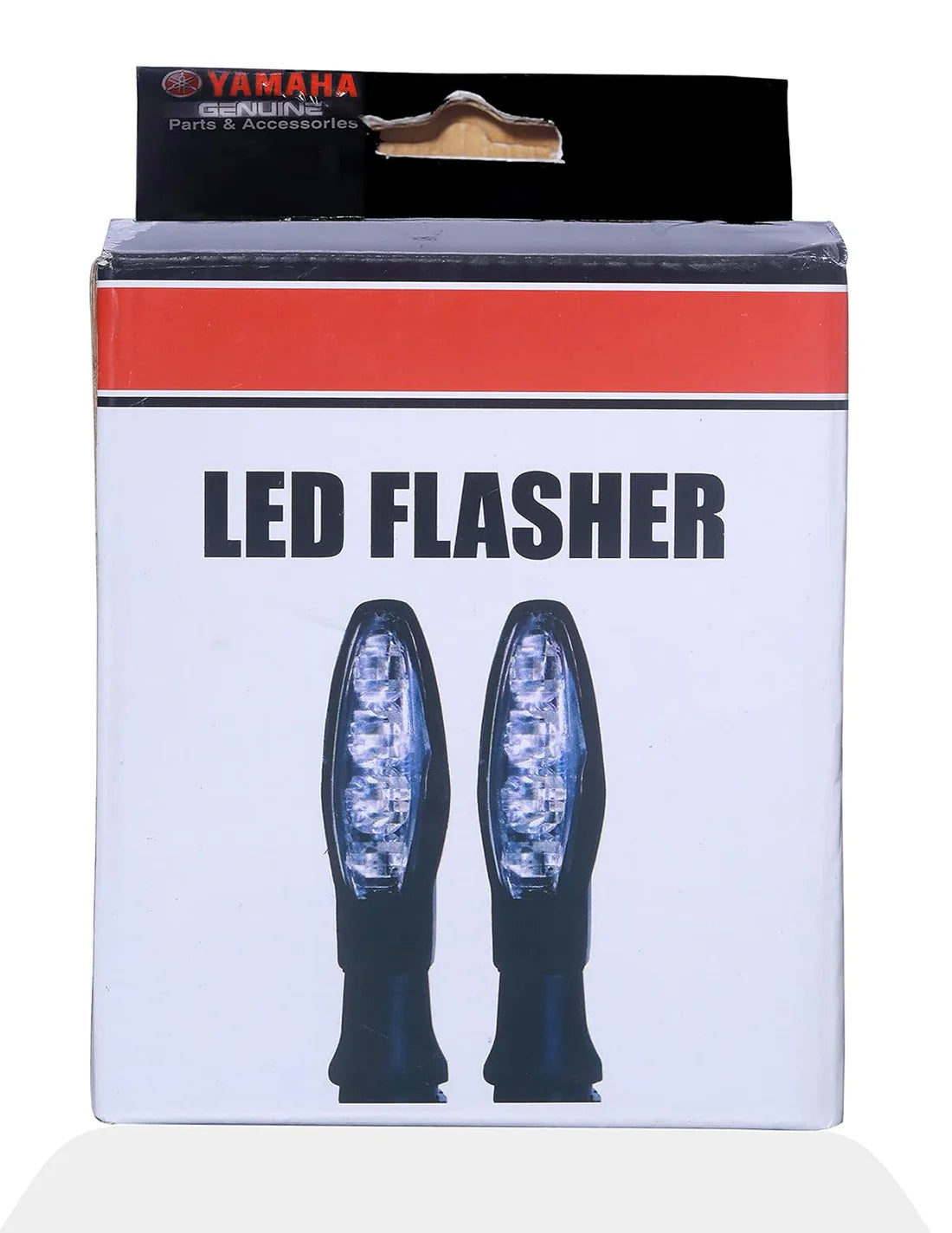 YAMAHA Pair of LED Flashers Light Indicator Assembly, Fit for Universal Bik