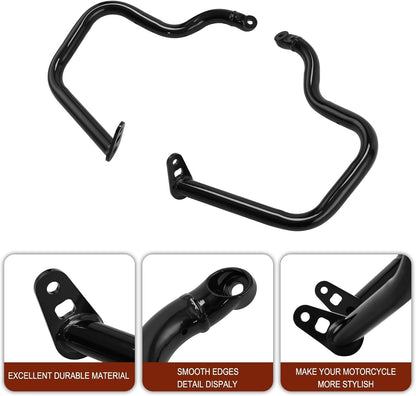 Asco Motors Indian Motorcycle Rear Highway Crash Bar for Indian Scout Bobber Classic Engine Guard Crash Bar Kit Compatible with Indian Scout,Scout+Sixty,Scout+Bobber 2025 Replac 2890252-266 Black