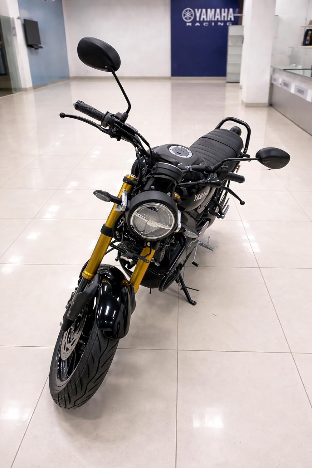 XSR 155 Backrest | Heavy Duty Pillion Backrest | Rear Back Support for XSR 155 | Strong Metal Build | Bike Comfort Accessories