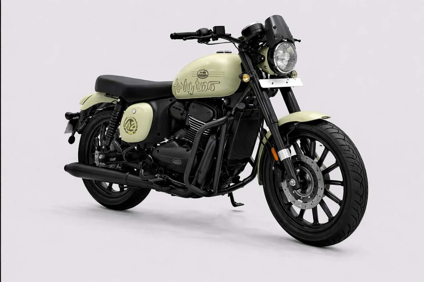 Airfly Engine & Leg Guard – Compatible with Jawa (2025-26) Models (42, 42FJ, Perak, Bobber, Classic 350, Roadster,) 2025-2026