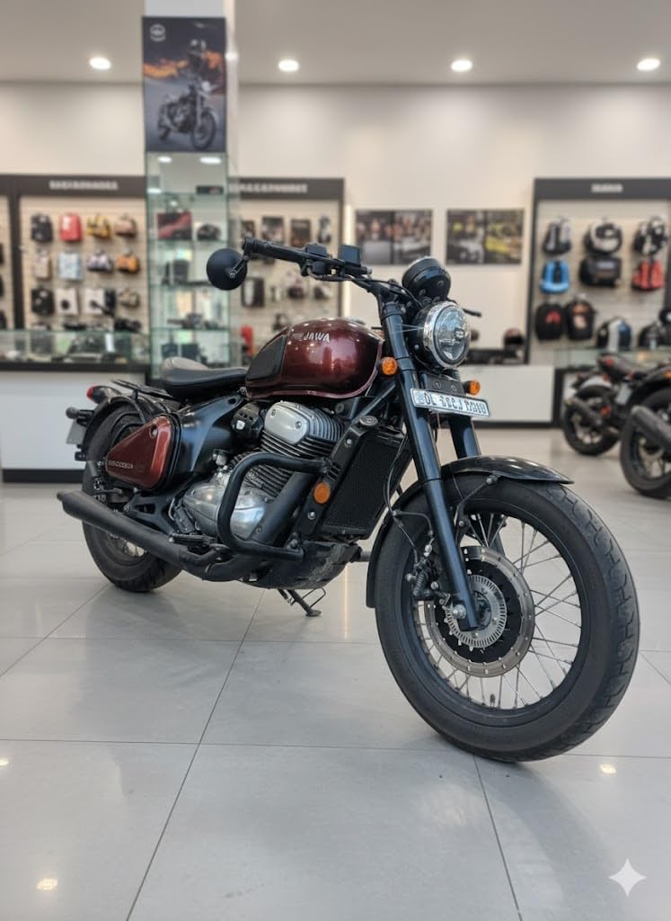 U-Type Engine Guard/Leg Guard Compatible with Jawa & Yezdi (2025–2026 All Models) – Heavy Duty Build | Premium Black Finish | High-Strength Crash Protection | Durable & Stylish Design