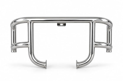 Airfly 1.5 Inch Heavy Duty Stainless Steel Leg Guard/Crash Guard Compatible with Meteor 350, Classic 350 & Bullet 350 – Premium Mirror Finish