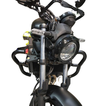 Asco Crush Guard – Stainless Steel Motorcycle Crash Guard Compatible with Kawasaki Eliminator