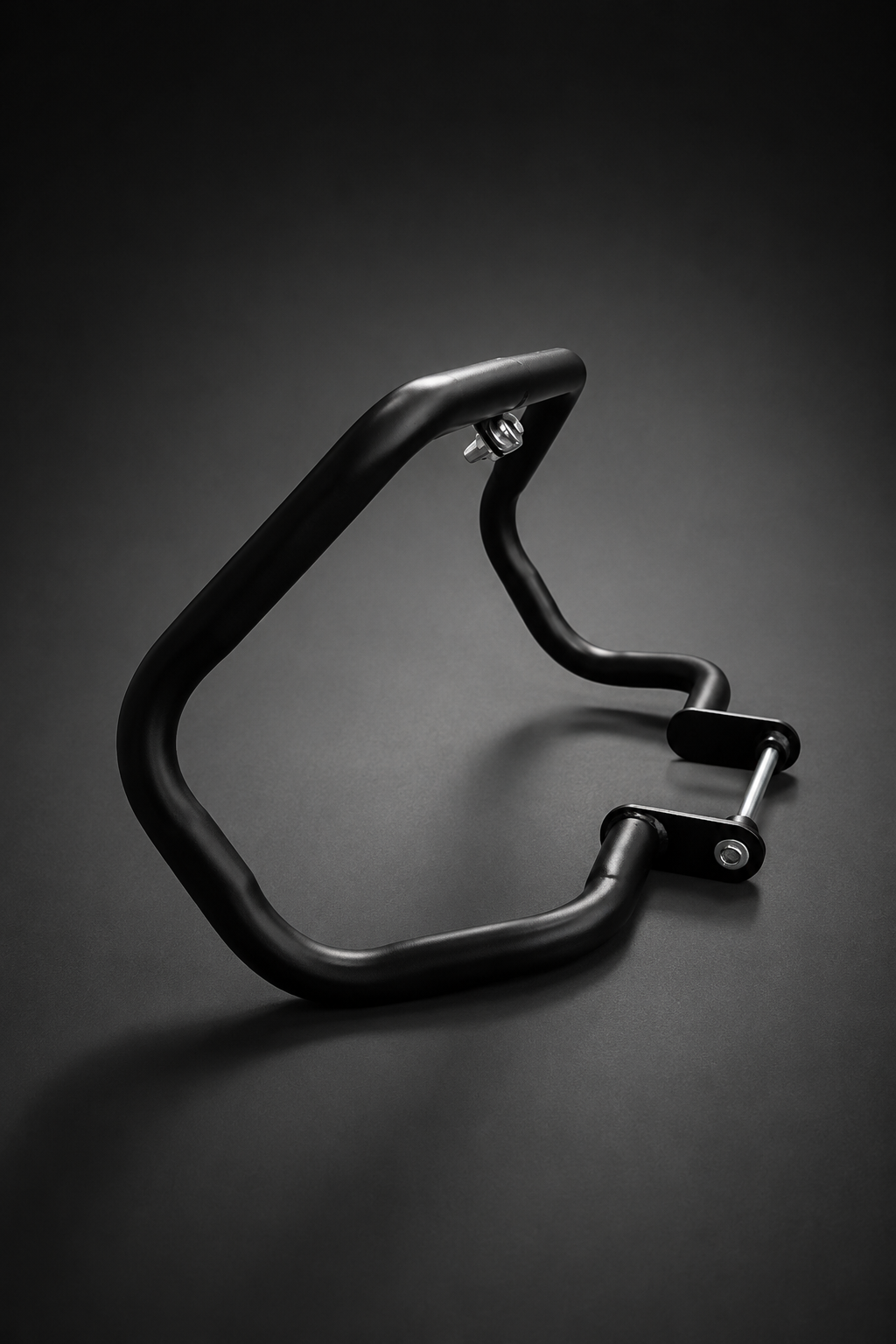 Hunter 350 Large Engine Guard / Leg Guard | Heavy Duty 1.25 Inch Thick Pipe | Matte Black Finish | Crash Protection for Royal Enfield Hunter 350 (2022-2026)