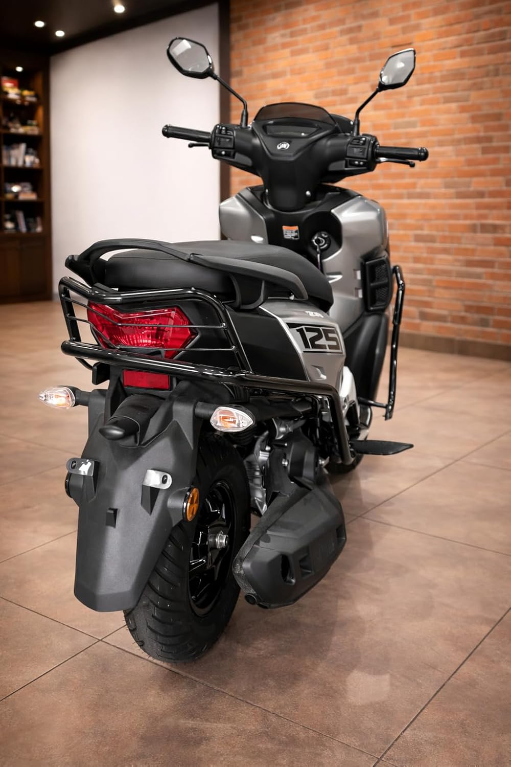 RayZR 125 Crash Guard | Heavy Duty Leg Guard | Engine Guard for RayZR Hybrid BS6 | Strong Metal Build | Scooter Protection Accessories