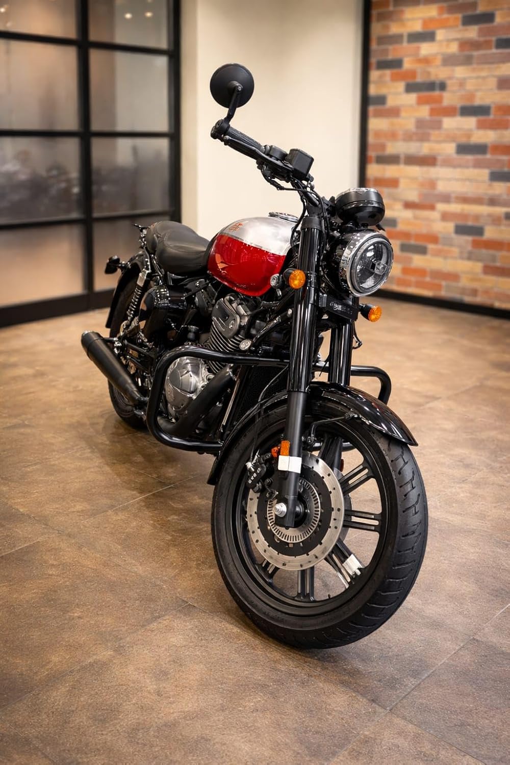 U-Type Engine Guard/Leg Guard Compatible with Jawa & Yezdi (2025–2026 All Models) – Heavy Duty Build | Premium Black Finish | High-Strength Crash Protection | Durable & Stylish Design