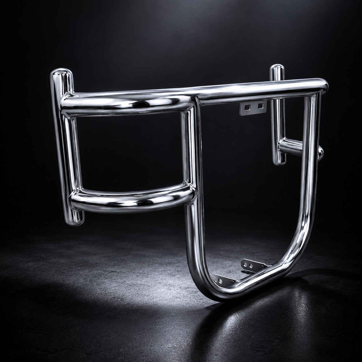Airfly 1.5 Inch Heavy Duty Stainless Steel Leg Guard for Royal Enfield Classic 350/500 BS3 BS4, Electra, Standard & Thunderbird 350/500 | Crash Guard Engine Protection | Rust Resistant Mirror Finish