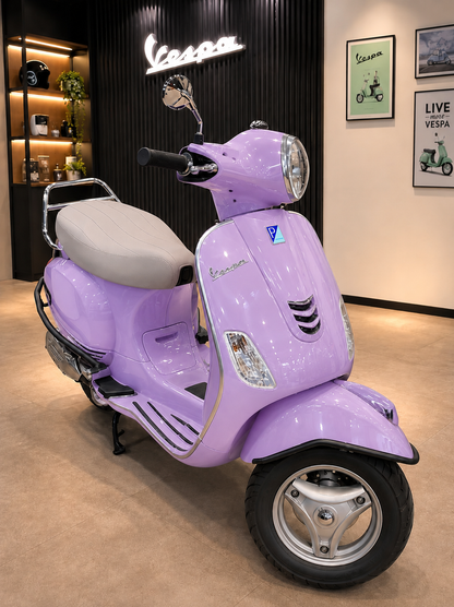 Vespa 150 Premium Accessories Kit | Heavy Duty Metal Build | Matte Black Powder Coated Finish | Stylish Protection & Touring Combo