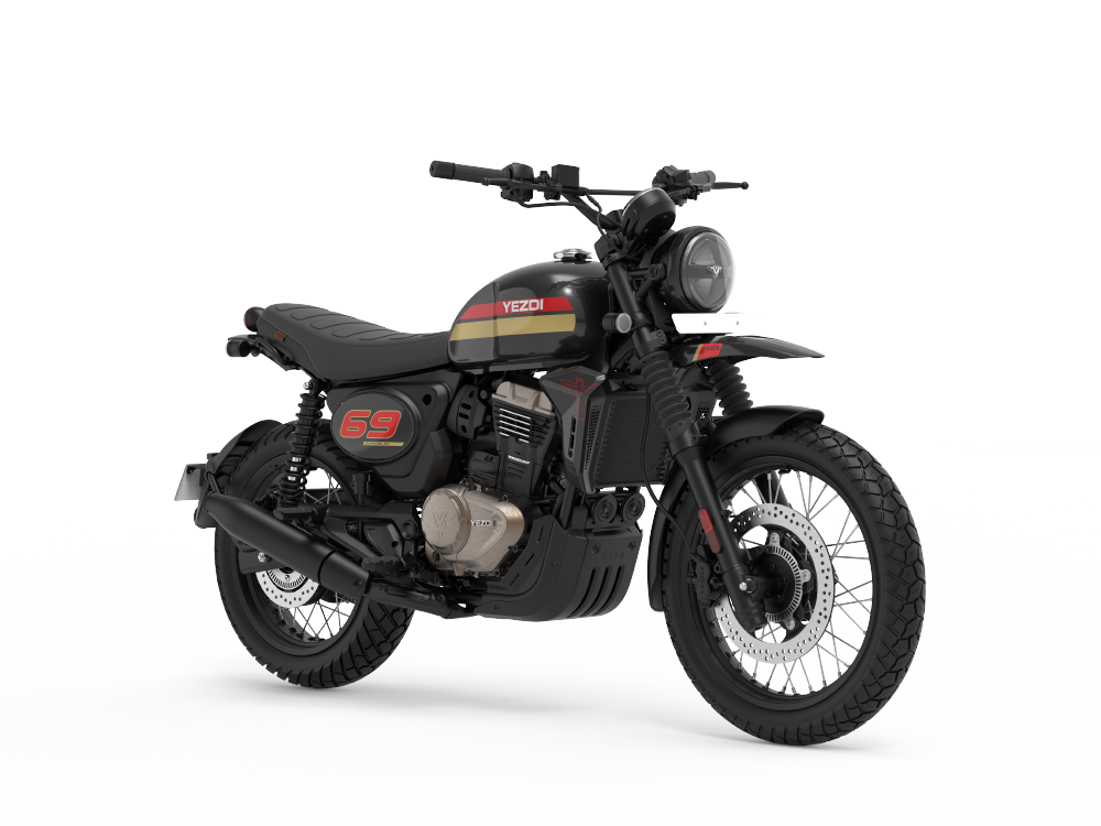 Yezdi Scrambler 2026 - Legacy Black