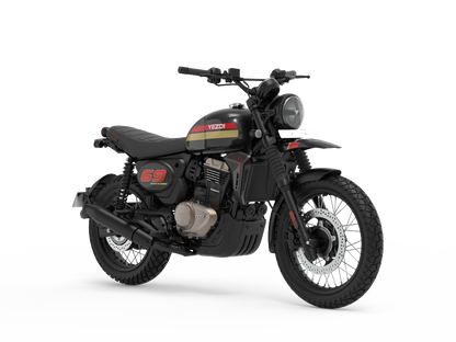 Yezdi Scrambler 2026 - Legacy Black