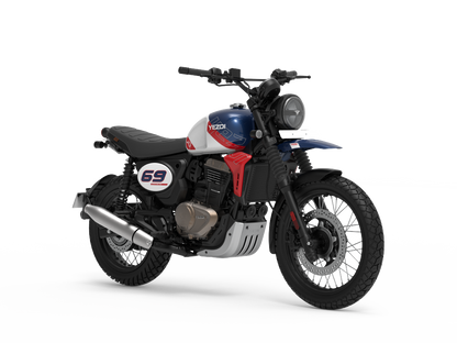 Yezdi Scrambler 2026 - Rally Blue