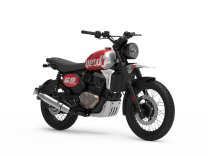 Yezdi Scrambler 2026 - Rogue Red