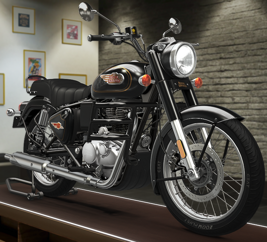 Crash Guard/Airfly Leg For Your Meteor And Classic 350 and battalion black