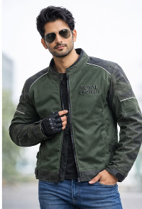 Protective Riding Jacket Compatible with Royal Enfield – Touring & Daily Ride Motorcycle Jacket