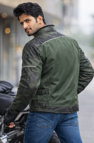Protective Riding Jacket Compatible with Royal Enfield – Touring & Daily Ride Motorcycle Jacket