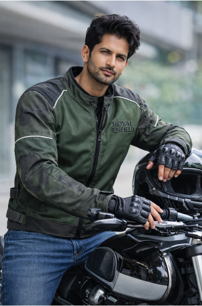 Protective Riding Jacket Compatible with Royal Enfield – Touring & Daily Ride Motorcycle Jacket