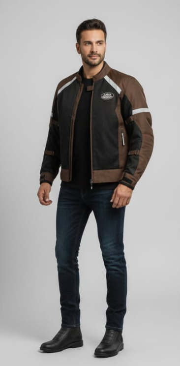 Protective Riding Jacket Compatible with Jawa – All Season Motorcycle Jacket